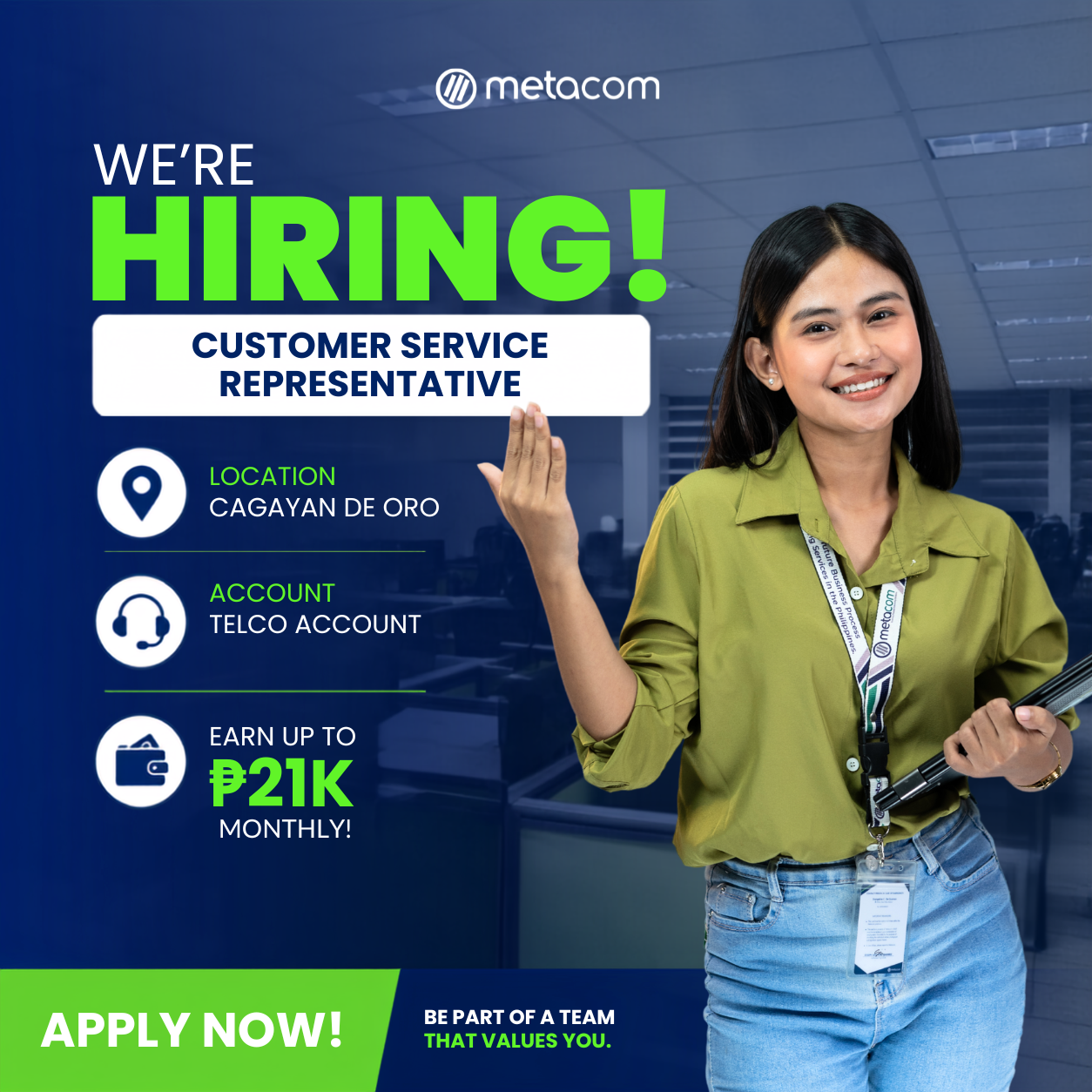 Customer Service Representative | CDO Site