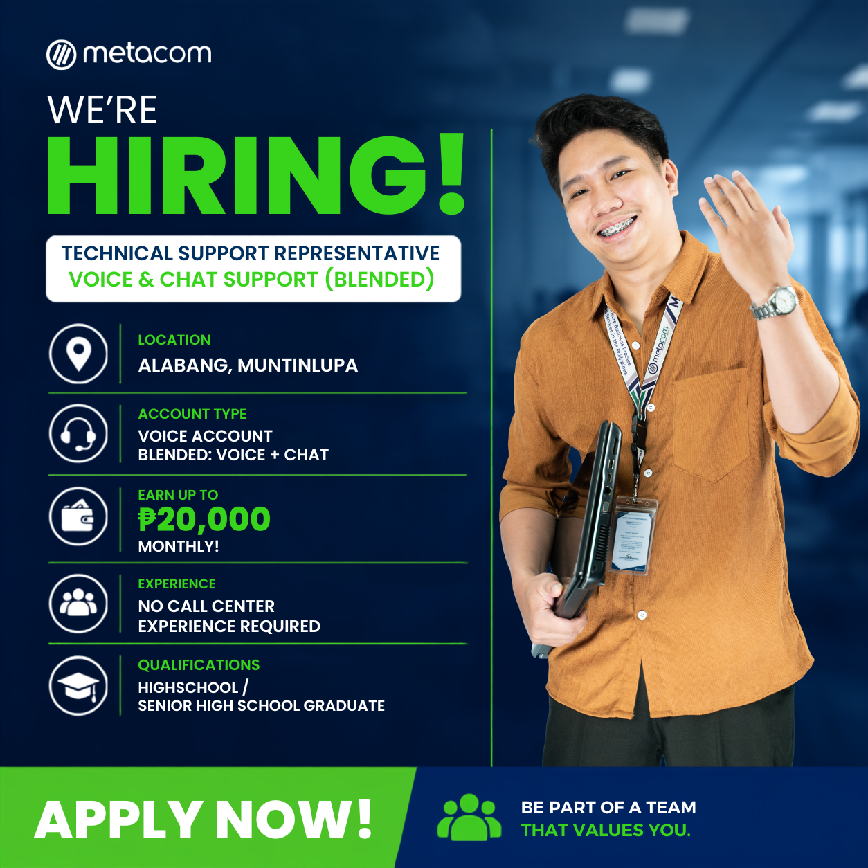 Technical Support Representative – No Experience Needed | Alabang Site