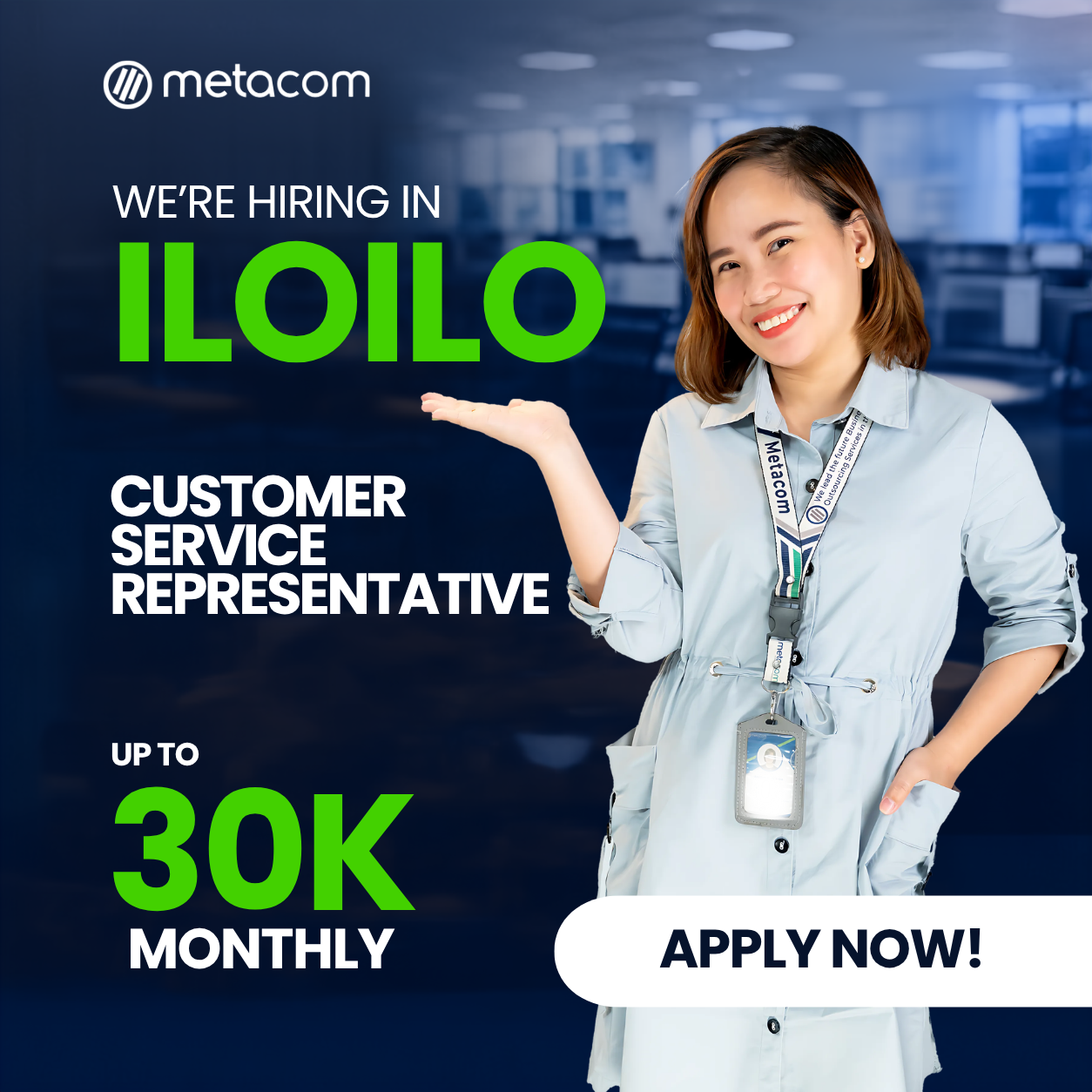 Customer Service Representative – Telco Account | Iloilo City