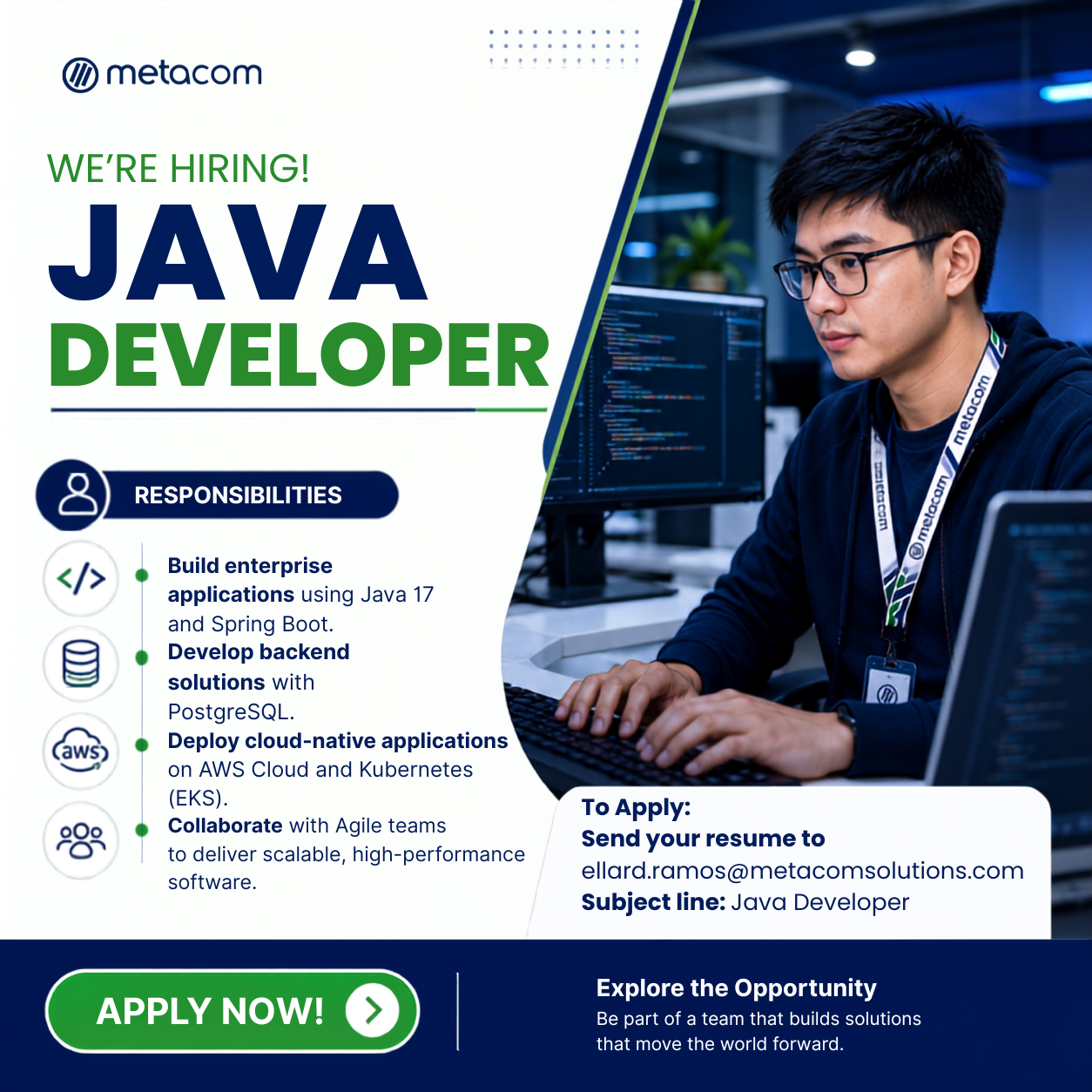 Java Developer โ Hybrid Work Setup | BGC, Taguig City